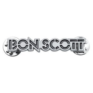 przypinka BON SCOTT - LOGO