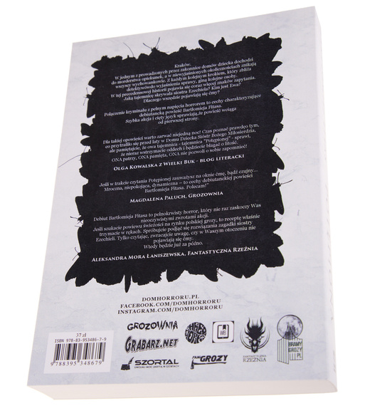 książka POTĘPIONA autor: Bartłomiej Fitas