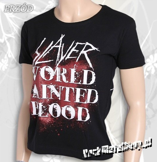 bluzka damska SLAYER - WORLD PAINTED BLOOD