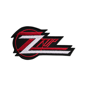 naszywka termiczna ZZ TOP - LOGO RED
