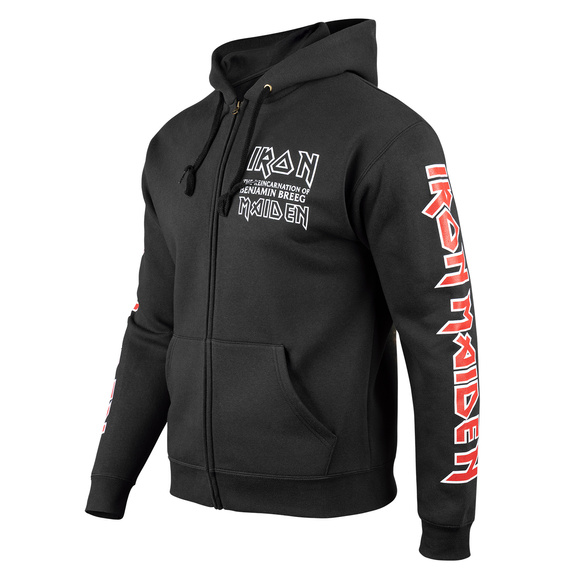 bluza IRON MAIDEN - THE REINCARNATION OF BENJAMIN BREEG rozpinana z kapturem
