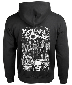 bluza MY CHEMICAL ROMANCE - THE BLACK PARADE rozpinana, z kapturem