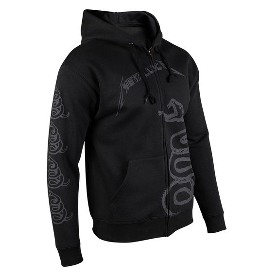 bluza METALLICA - SNAKE rozpinana z kapturem 