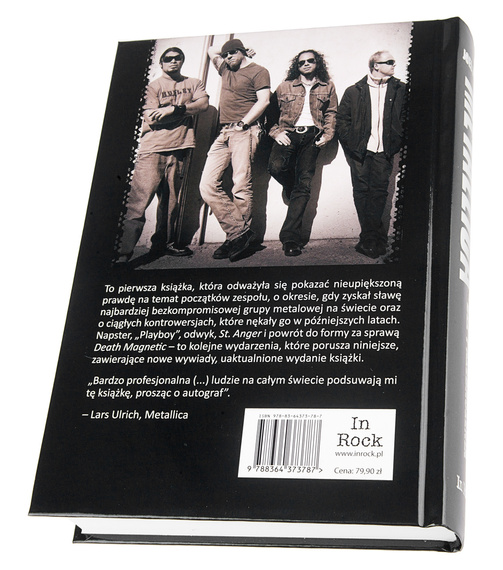 książka METALLICA BEZ PRZEBACZENIA. autor: Joel McIver (twarda)