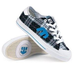 buty damskie Etnies -BERNIE (BLACK/PLAID)