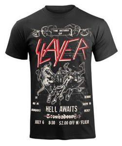 koszulka SLAYER - VINTAGE FLYER