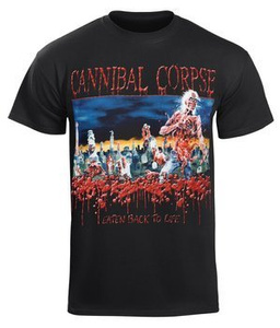 koszulka CANNIBAL CORPSE - EATEN BACK TO LIFE, USZKODZONA