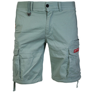 spodnie bojówki krótkie YAKUZA PREMIUM - CARGO SHORTS dark mint