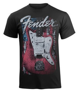 koszulka FENDER - DISTRESSED GUITAR