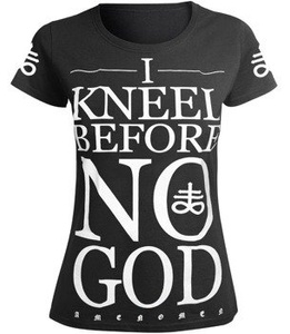 bluzka damska AMENOMEN - I KNEEL BEFORE NO GOD (OMEN108DA)