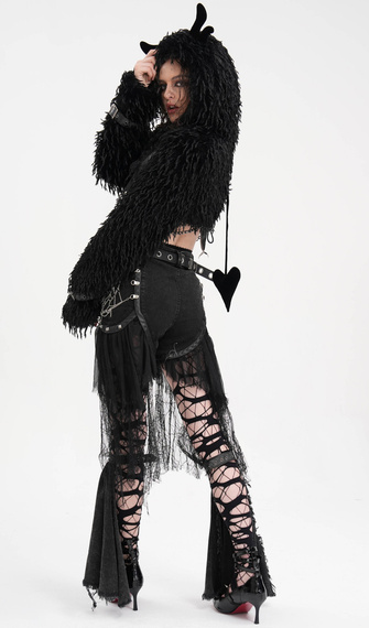 kurtka damska DEVIL FASHION - BLACK GOTHIC  