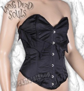 gorset LIVING DEAD SOULS (BLACK)