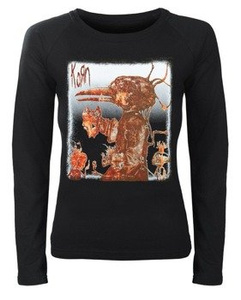 bluzka damska KORN - UNTITLED z długim rękawem