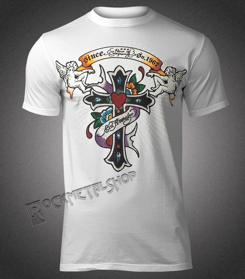 koszulka SHIROI NEKO - CROSS STUD (WHITE)