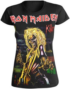 bluzka damska IRON MAIDEN - KILLERS, USZKODZONA