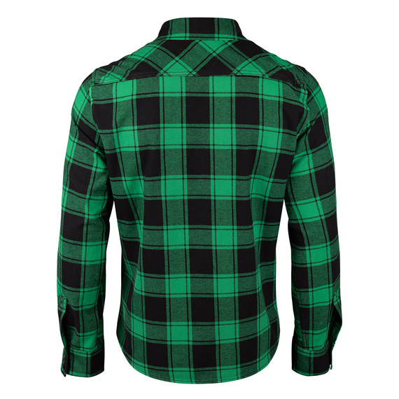 koszula CHECKSHIRT - GREEN/BLACK GINGHAM