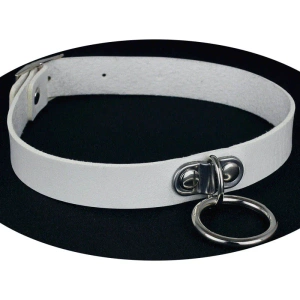 obroża PUNK (white)