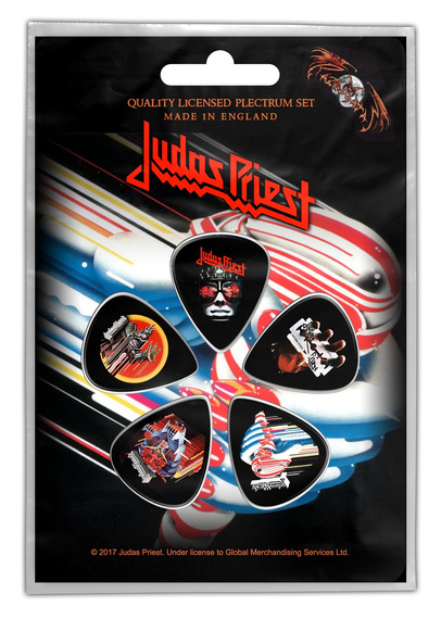 zestaw kostek do gitary JUDAS PRIEST - TURBO (5 szt)