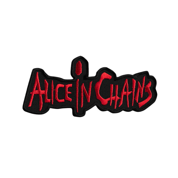 naszywka termiczna ALICE IN CHAINS - LOGO RED