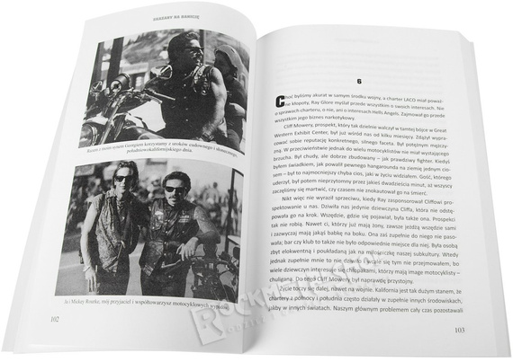 książka SKAZANY NA BANICJĘ - MOJE ŻYCIE Z HELLS ANGELS I PO ODEJŚCIU Z KLUBU