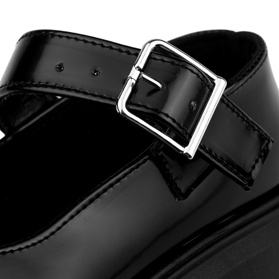 półbuty damskie ALTERCORE czarne (WESTON VEGAN BLACK)