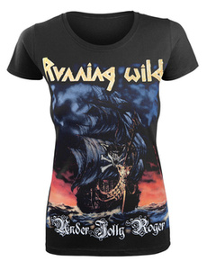 bluzka damska RUNNING WILD - UNDER JOLLY ROGER