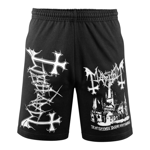 spodnie krótkie MAYHEM - DE MYSTERIIS DOM SATHANAS