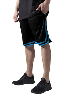 krótkie spodenki STRIPES MESH SHORTS blk/tur/blk