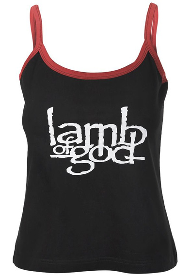bluzka damska LAMB OF GOD na ramiączkach