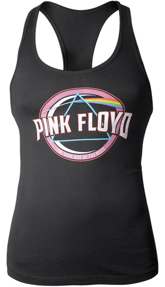 bluzka damska PINK FLOYD - BLUE PRISM RACERBACK na ramiączka
