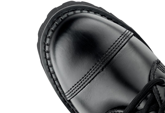 krótkie glany GRINDERS - BOXER (CS STC BLACK) 3-dziurkowe, USZKODZONE