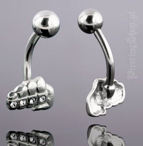 kolczyk do pępka PIĘŚĆ CR