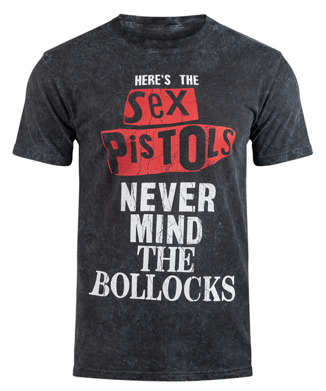 koszulka SEX PISTOLS - NEVER MIND THE BOLLOCKS, barwiona