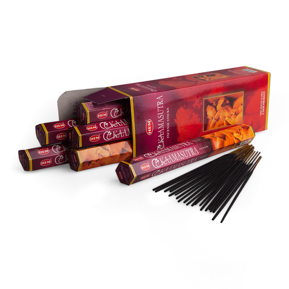 kadzidełka KAAMASUTRA, zestaw 6 opakowań (120 szt.)