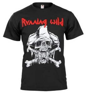koszulka RUNNING WILD - PIRATE SKULL