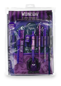 przybory szkolne WEDNESDAY - WRITING TIME