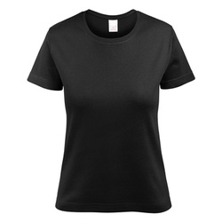 bluzka damska STEDMAN - BLACK bez nadruku czarna