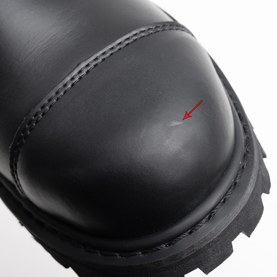 glany BRANDIT - PHANTOM (10 dziurek - CZARNE), USZKODZONE