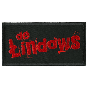 naszywka DE ŁINDOWS - LOGO red