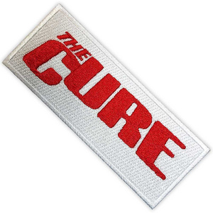 naszywka termiczna THE CURE - RED LOGO