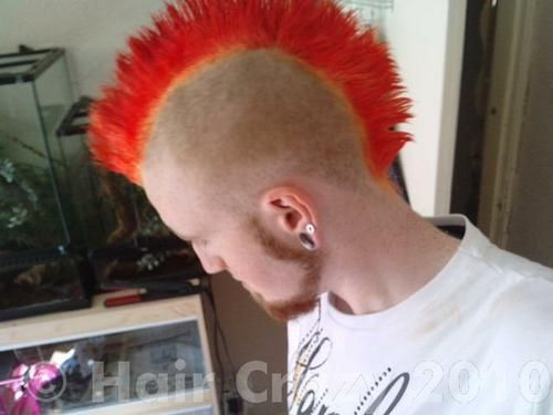 toner do włosów CZERWONY RUDY UV