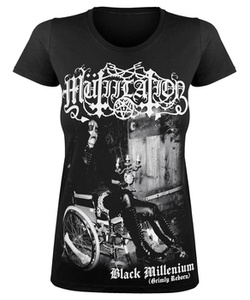 bluzka damska MŰTIILATION - BLACK MILLENIUM (GRIMLY REBORN)