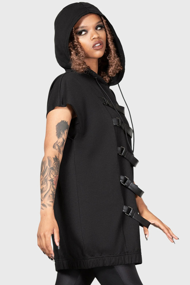 bluza unisex KILLSTAR - SKONNAD, z kapturem