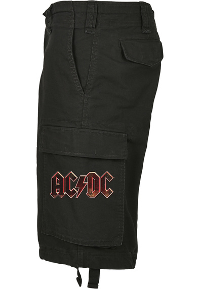 krótkie spodenki AC/DC - LOGO VINTAGE SHORTS