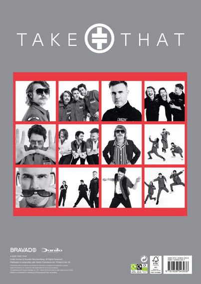 kalendarz TAKE THAT 2021