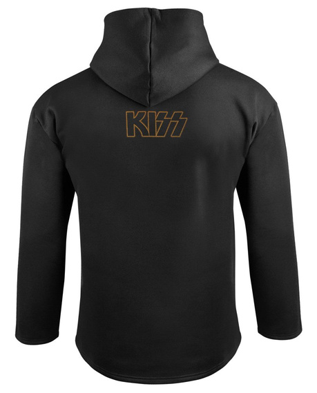 bluza KISS czarna, z kapturem