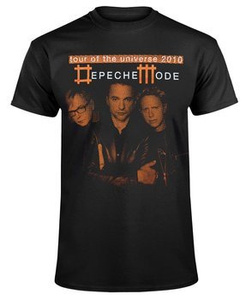 koszulka DEPECHE MODE - TOUR OF THE UNIVERSE 2010
