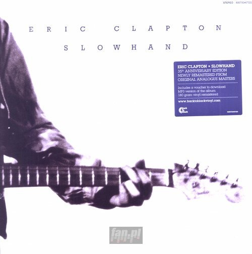 ERIC CLAPTON: SLOWHAND (LP VINYL) - sklep RockMetalShop.pl