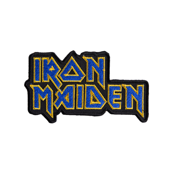 naszywka termiczna IRON MAIDEN - LOGO BLUE