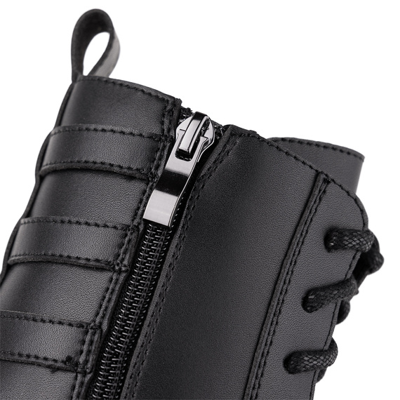 botki damskie ALTERCORE czarne (ABYSS VEGAN BLACK)